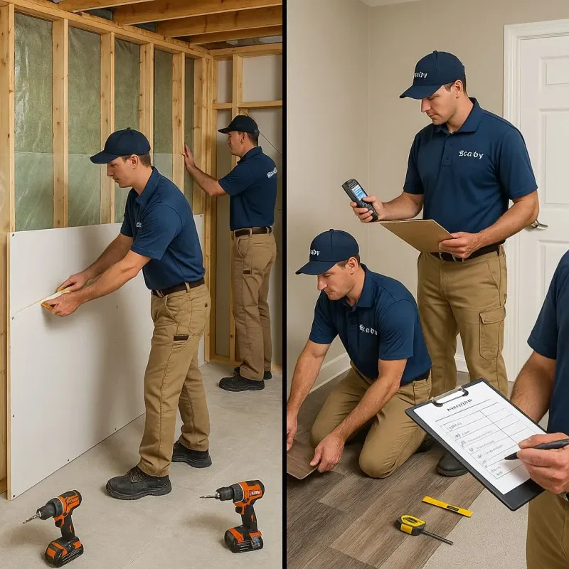 Repairs and Reconstruction process in Springdale, SC