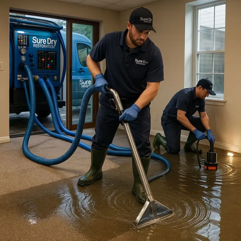 Water Extraction and Removal process in Springdale, SC